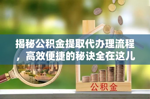 北林揭秘公积金提取代办理流程，高效便捷的秘诀全在这儿