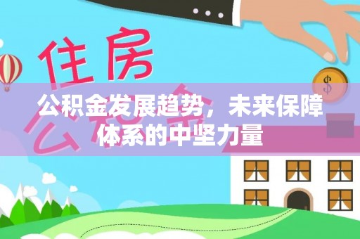 北林公积金发展趋势，未来保障体系的中坚力量