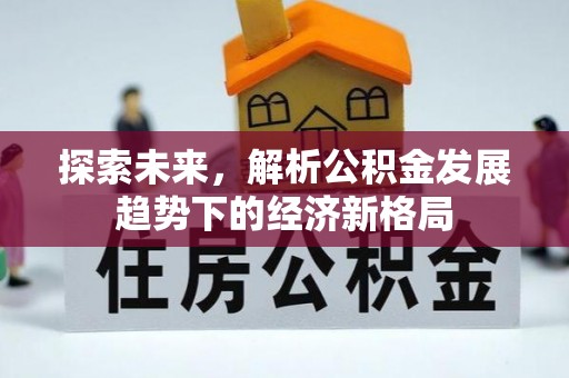 北林探索未来，解析公积金发展趋势下的经济新格局